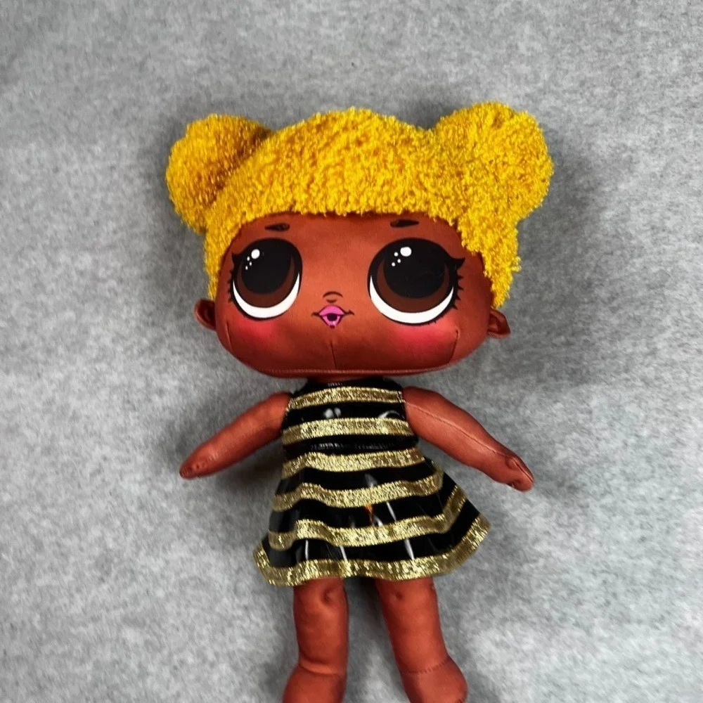 x2 Lol Surprise! Queen Bee & Neon QT Plush Tall 16" Dolls - Picture 4 of 9